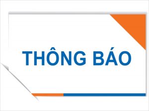 thông báo