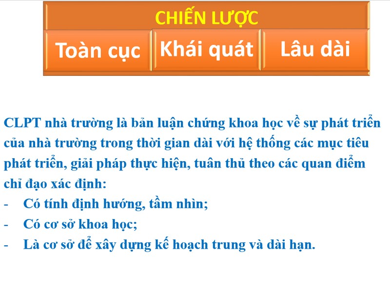 Chiến lược phát triển phải có định hướng trung và dài hạn hội nghị xây dựng kế hoạch phát triển ftc 2021-2026