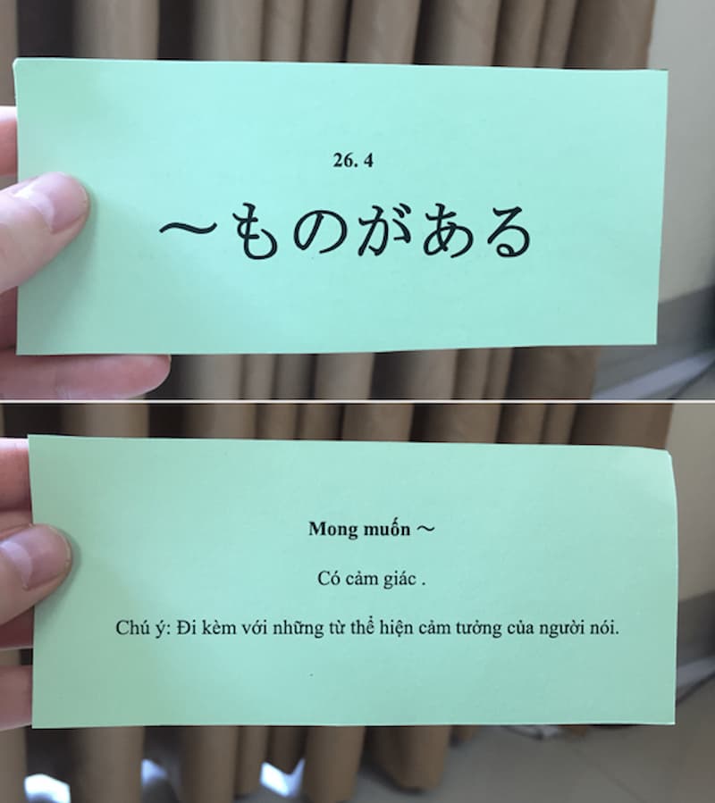dùng flashcard học tiếng nhật