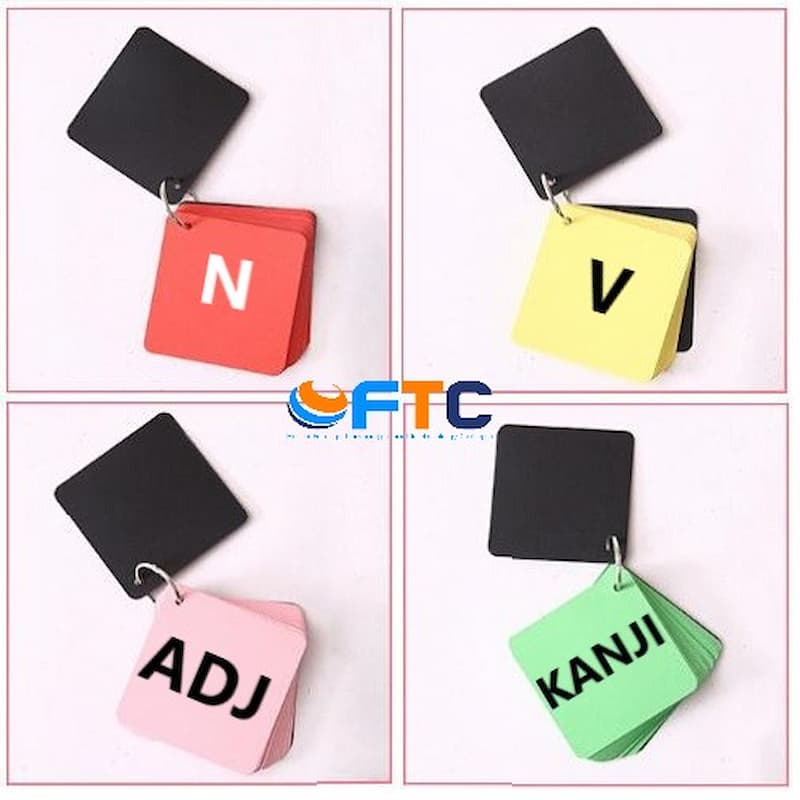 dùng flashcard học tiếng nhật