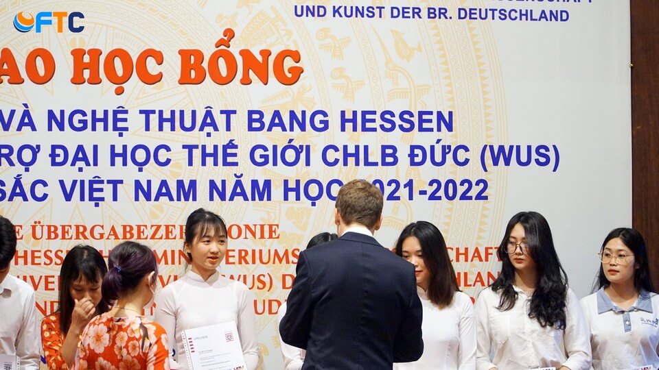 sinh viên FTC nhận học bổng Hessen