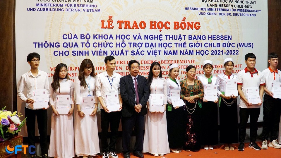 sinh viên FTC nhận học bổng Hessen