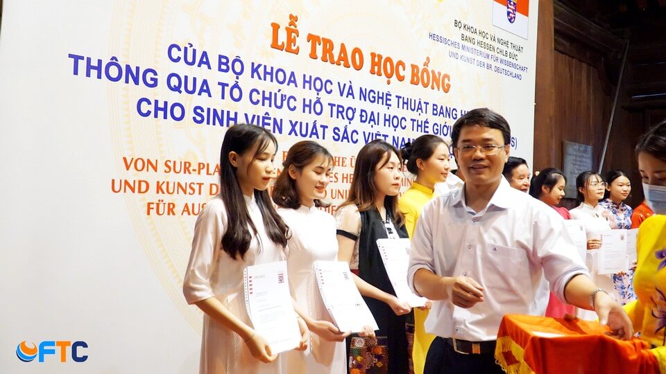 sinh viên FTC nhận học bổng Hessen