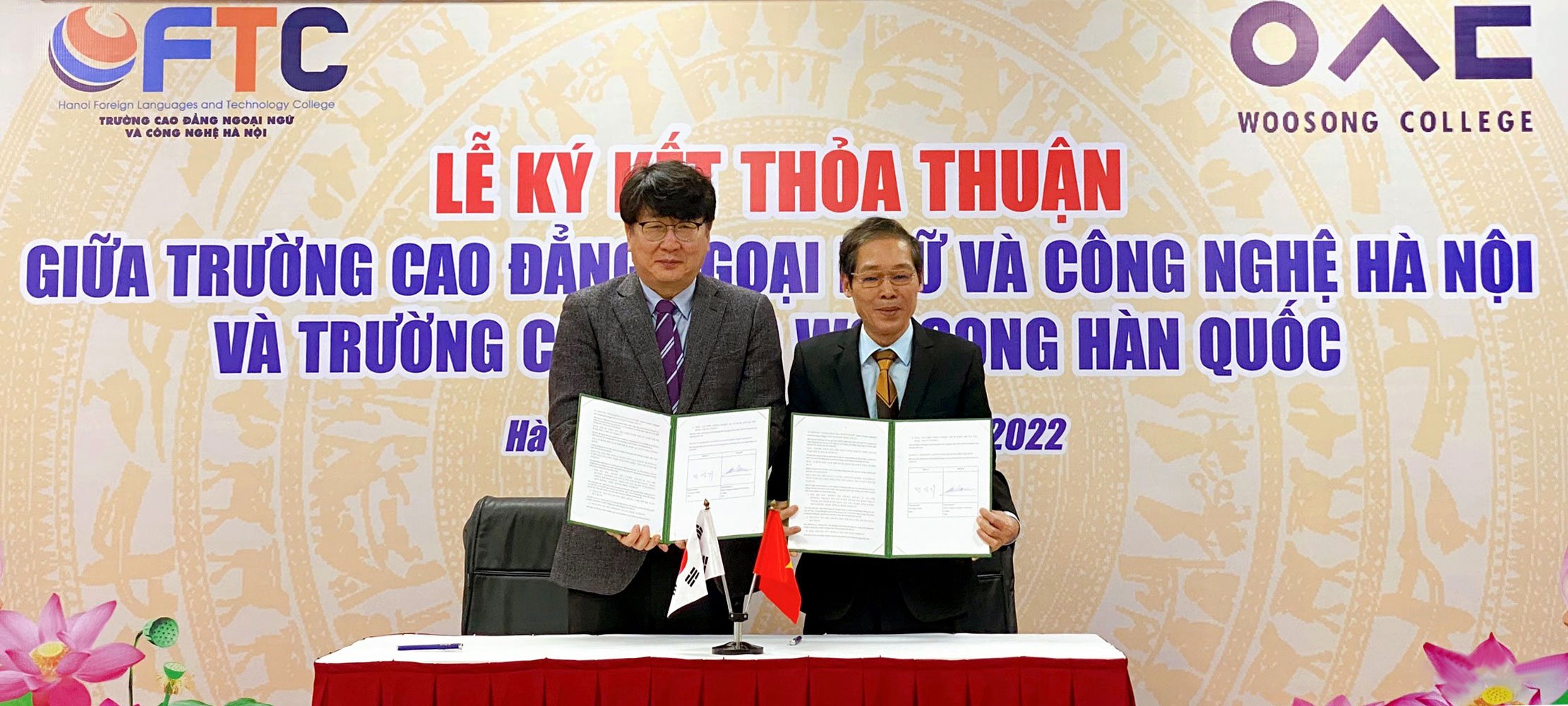 ftc hợp tác cùng cao đẳng Woosong