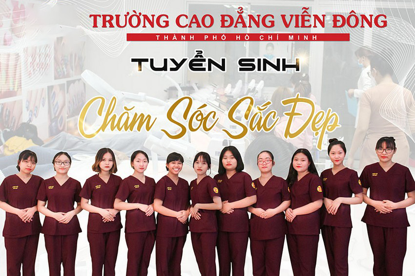 Trường xét tuyển ngành Chăm sóc sắc đẹp