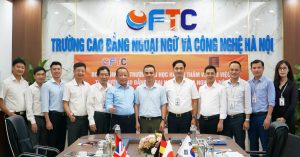 lãnh đạo đại học hà nội HaNu thăm và làm việc tại FTC