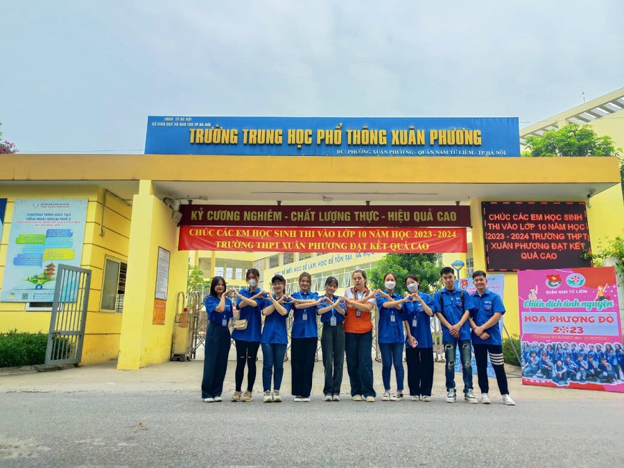 Đội tình nguyện FTC làm hết sức, chơi hết mình