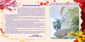 thông điệp năm mới cuar hiệu trưởng