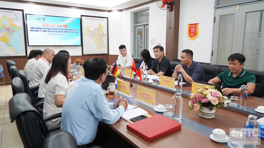 Hợp tác Công ty TNHH Intelligent Manufacturing Justech Việt Nam