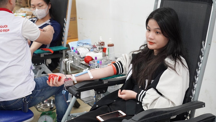 Ngày hội hiến máu tình nguyện