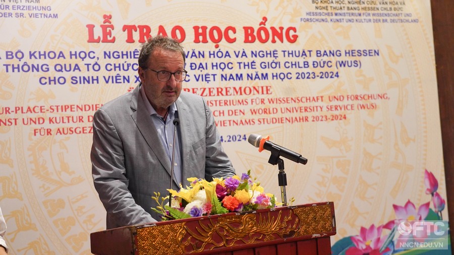 sinh viên FTC nhận học bổng Hessen CHLB Đức