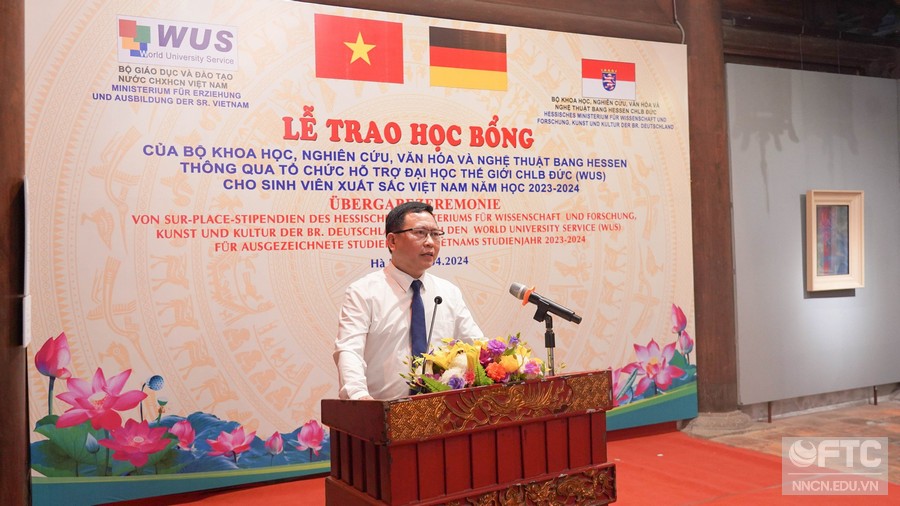 sinh viên FTC nhận học bổng Hessen CHLB Đức