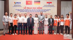 sinh viên FTC nhận học bổng Hessen CHLB Đức