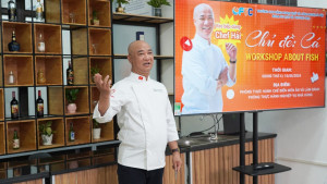 MasterChef Phạm Tuấn Hải chia sẻ, chuyên đề tại Workshop about Fish
