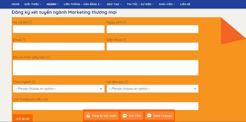 Lưu ý khi nộp hồ sơ xét học bạ