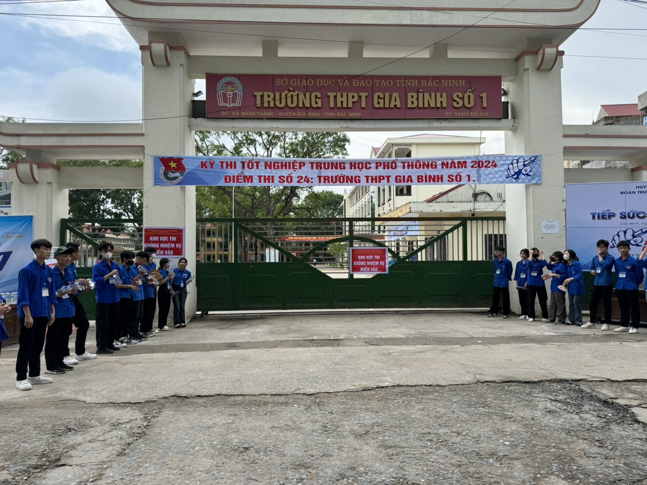 tiếp sức mùa thi năm 2024