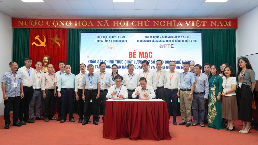 Kiểm định đánh giá ngoài chất lượng cơ sở giáo dục nghề nghiệp