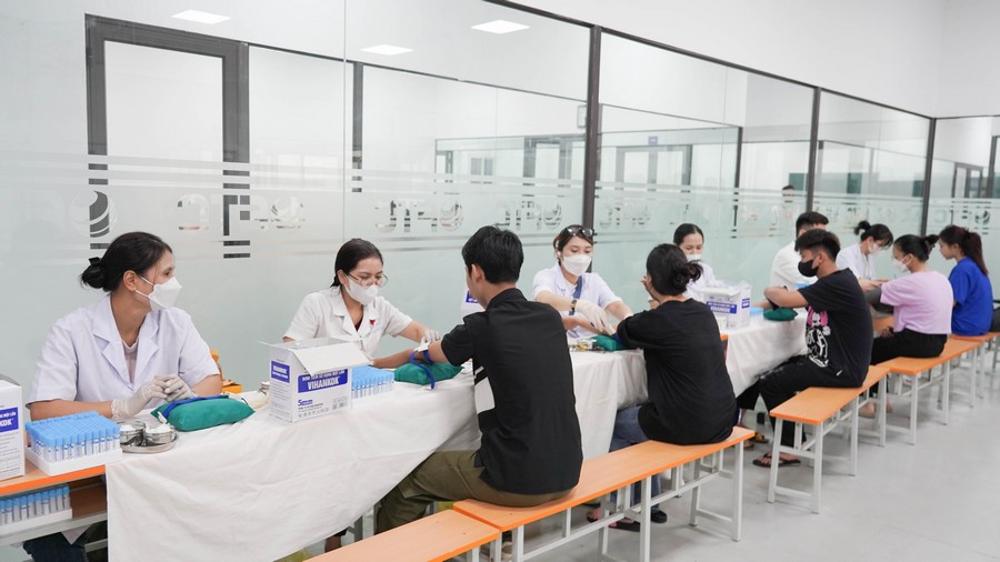 khám sức khỏe HSSV