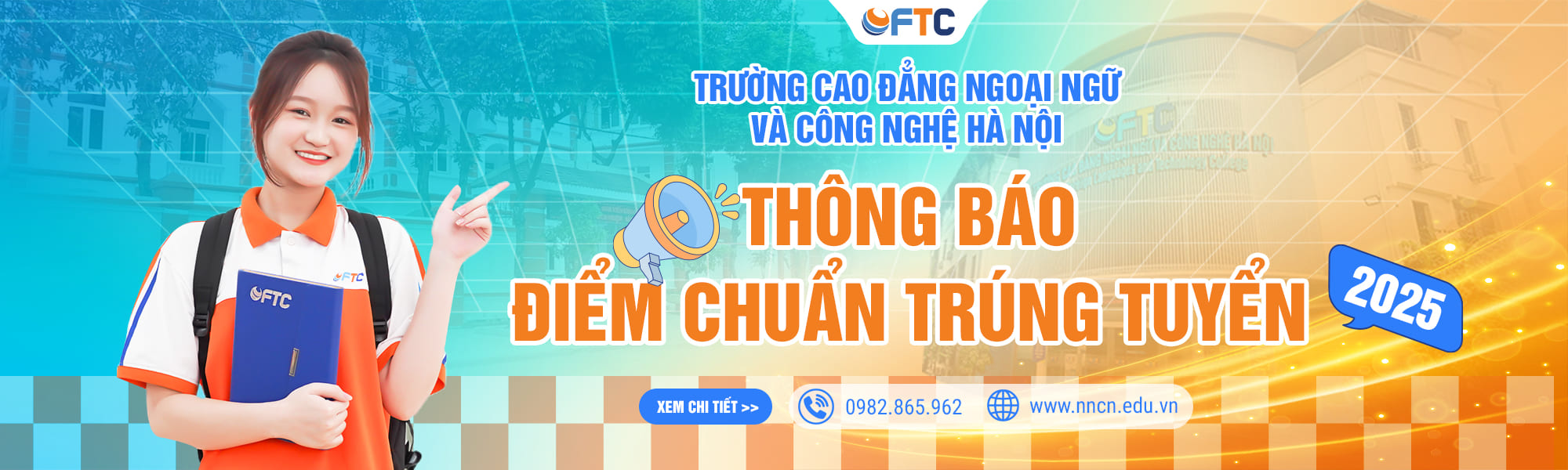 xét tuyển cao đẳng chính quy 2025