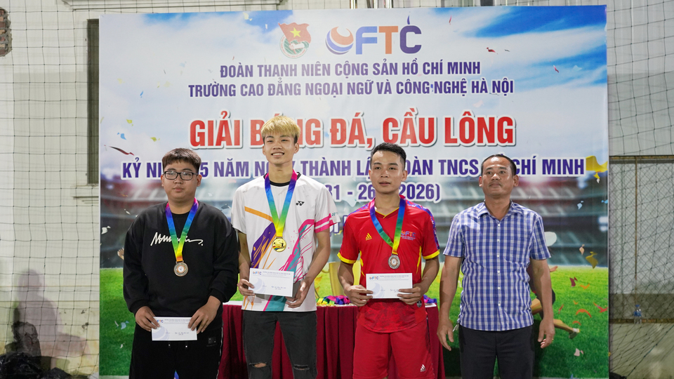 Chung kết bóng đá, cầu lông 2026 